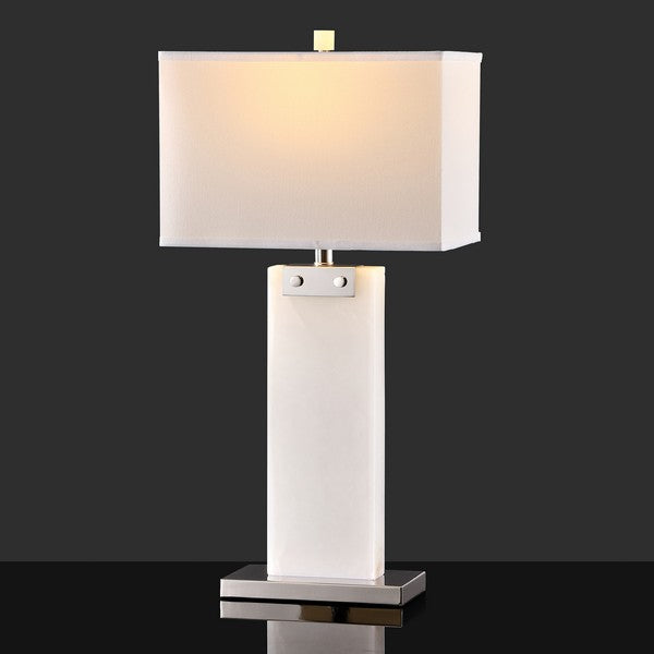 MORGEN ALABASTER TABLE LAMP - Sway Living