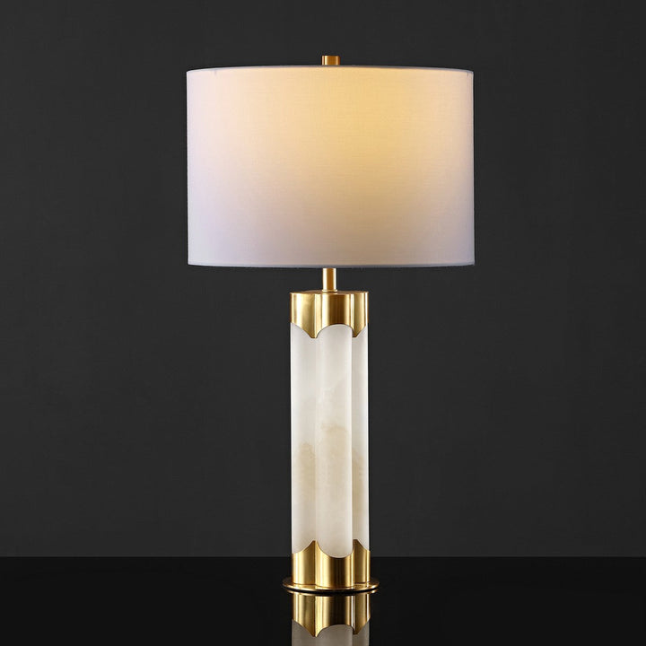 CHAVEZ ALABASTER TABLE LAMP - Sway Living