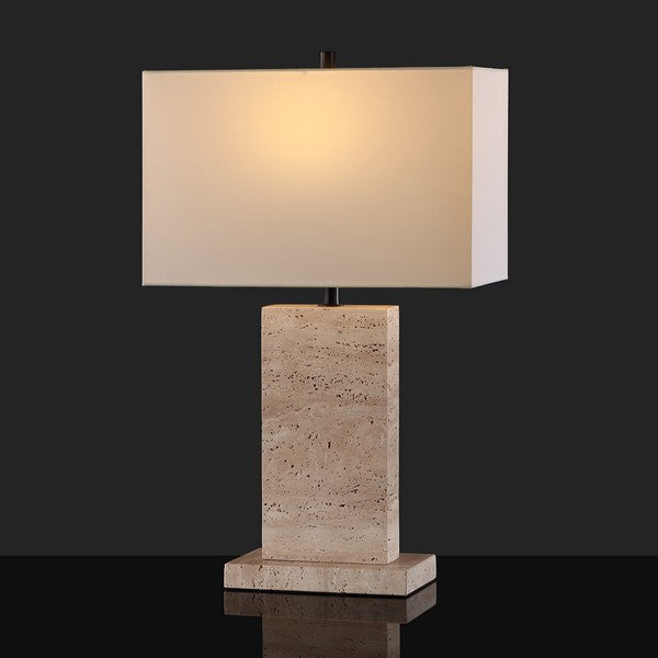 JENNABRIANA TRAVERTINE LAMP - Sway Living