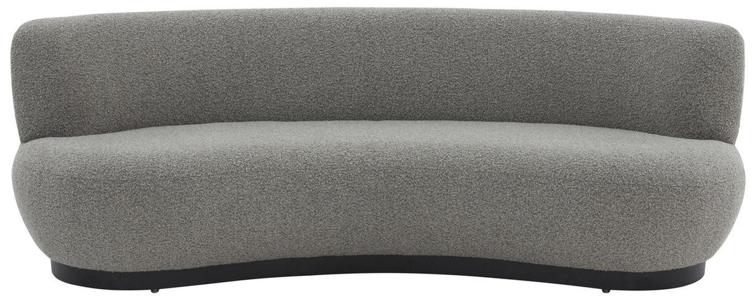 STEVIE BOUCLE CURVED BACK SOFA - Sway Living