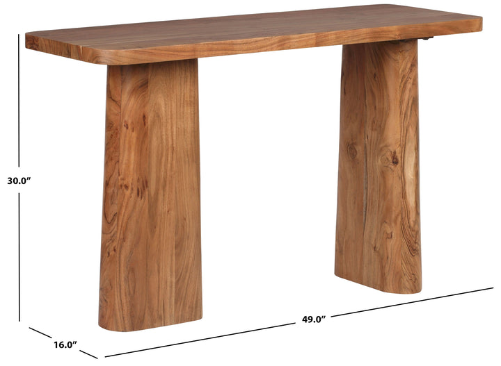 MARTINELLI WOOD CONSOLE TABLE