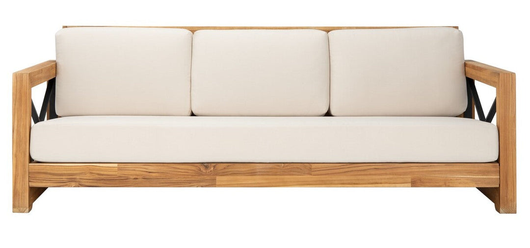 ANDROS BRAZILIAN TEAK PATIO SOFA - Sway Living