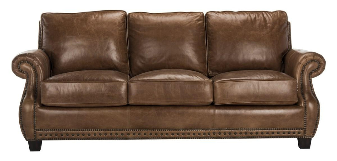 BRAYTON LEATHER SOFA - Sway Living