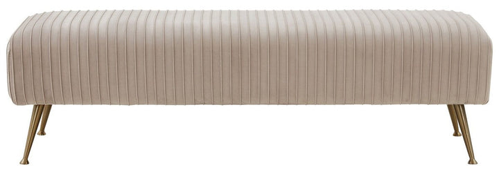 SALOME VELVET BENCH - Sway Living