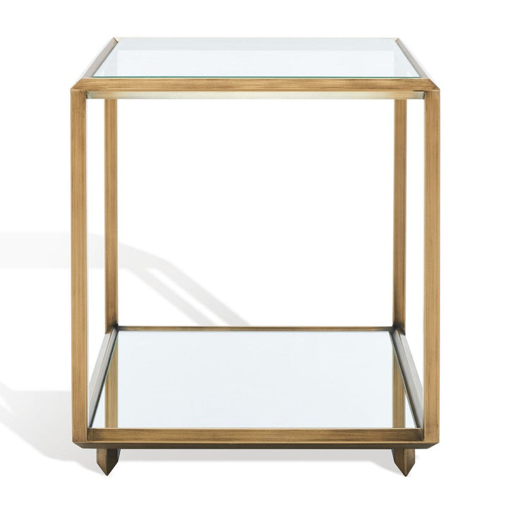 FLORABELLA MIRRORED ACCENT TABLE - Sway Living